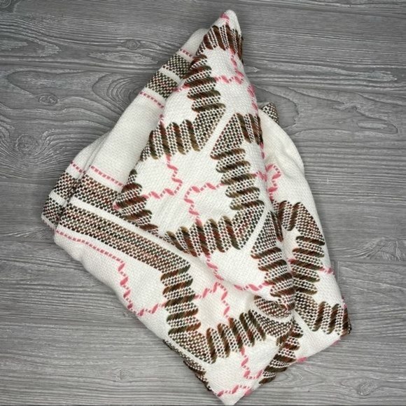 Linen / yarn woven thin blanket / table cloth / throw blanket / rug decoration - Picture 7 of 7